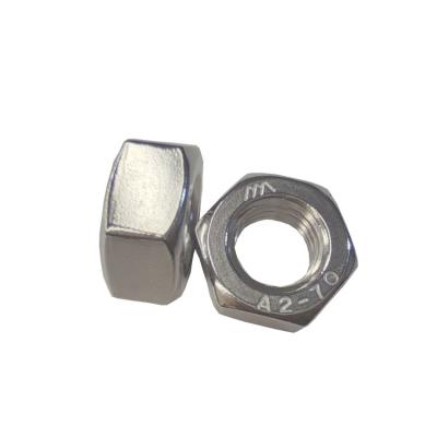 China Stainless steel The most popular Various kinds of 304 Stainless Steel Hex Nuts for sale