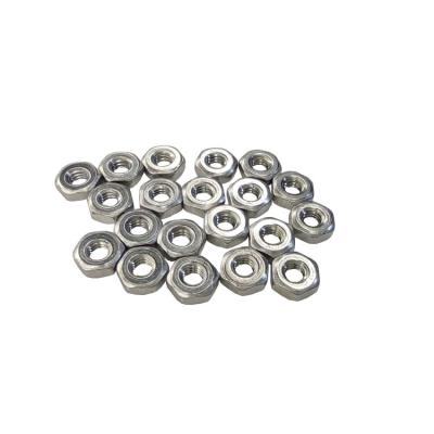 China Stainless steel Factory wholesale M2.5 304 stainless steel hex nut for sale