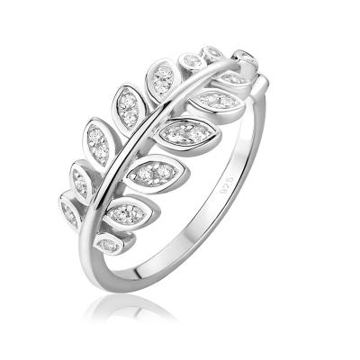 China Unique Long Lifespan Ring 925 Sterling Silver Rings Trendy Jewelry Durable Jewelry for sale