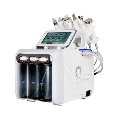 China Portable Multifunction Hydraulic Exfoliators Dermabrasion H2O2 Small Bubbles Machine for sale