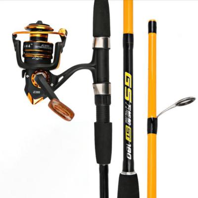 China Carbon 1.8m Boat Fishing Rod Carbon Boat Fishing Rod Handle Inshore Solid Straight Rod for sale