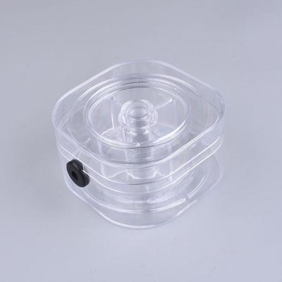 China Ninepond Hot Selling Transparent Plastic Fishing Line Reel Empty Spools SF-YXL-006 for sale