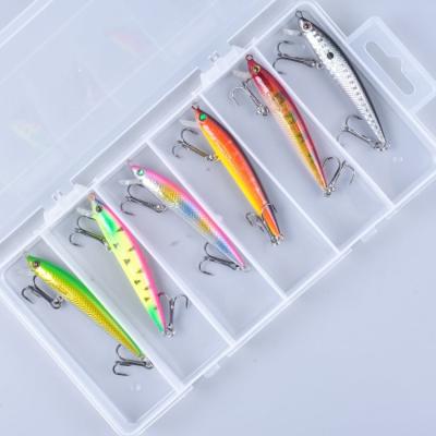 China High Quality Suitable Floating Fishing Lure Light Saltwater Submersible Fishing Lures Minnow Bait for sale