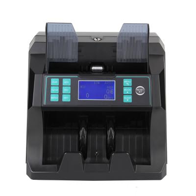 China Easy Upgrade Via USB Stick Front Loading Money Currency Cash Register Counting Machine Bill Counter for sale