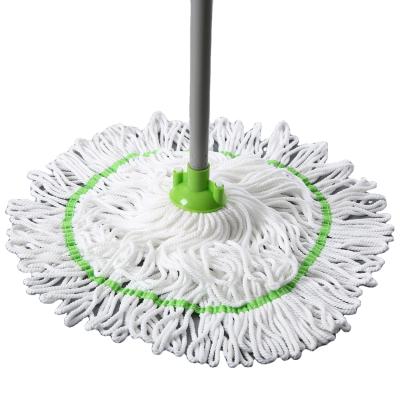 China Sustainable Microfiber Mop With Iron Coated Pole for sale