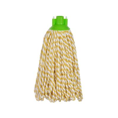 China Durable Microfiber Cotton Floor Cleaning Water Sustainable Mop Easy Cleaning Blended Mop for sale