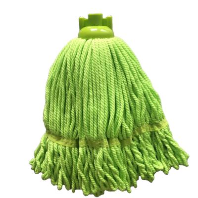 China Sustainable Green Loop End Microfiber Head Wipe Made In China for sale