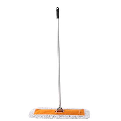 China Xingtai Refill Microfiber Mop Floor Mop Durable Dust Magic Home Orange Color for sale