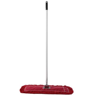 China Sustainable Most Popular Household Stainless Steel Flat Mop , White Microfiber Mop for sale