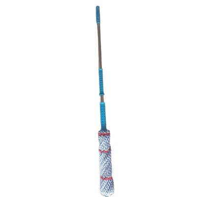 China H13027 Durable Twist Broom Iron Paint Pole With Extendable Microfiber Twist Brooms for sale