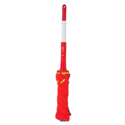 China Durable Twist Broom 100%Polyester Terry Cloth Steel Pole Brooms for sale