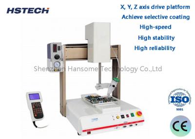 China 3 Axis Selective Coating Machine Glue Dispensing Machine With Servo Motor Screw Driver Module Electric Cylinder for sale