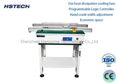 China Stainless Steel LED Button Controlled PCB Handling Equipment with Adjustable Width for sale