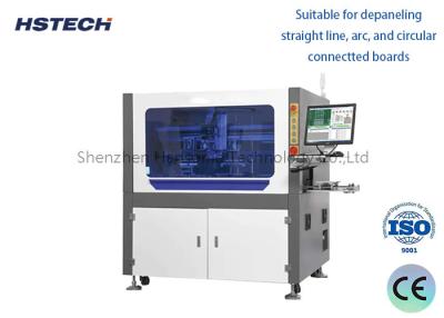 Chine Machine à routeur à double plateforme pour le dépannage des cartes à arc et à ligne droite à vendre