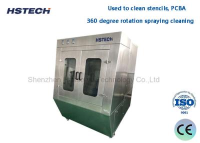 Cina 28KW PCB Ultrasuoni Stencil Cleaner asciugatura ad aria calda Stepper Controllo motore a base d'acqua Stencil Cleaner in vendita