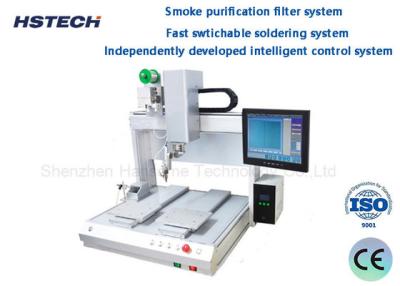 China High Quality Automatic Soldering Robot for Stable Solder Processing with Automatic Cleaning Function for sale