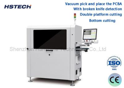 China High-Speed Cutting Function With Double Platform Inline PCBA Router Machine For PCBs for sale