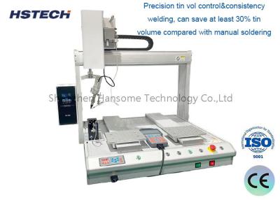 China Automatic Four-Axis Soldering Robot PCB Desktop Soldering Machine With High Precision Stepper Motor for sale