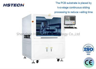 China Máquina de Roteador de PCB de Porta Manual de Plataforma Dupla de Alta Segurança para Fabricação de PCBA à venda