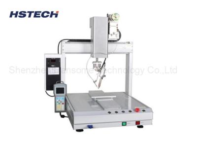 China Alambre automatizado mesa de la soldadura de la máquina 0.6~1.0m m de la sola estación que suelda que procesa la fecha en venta