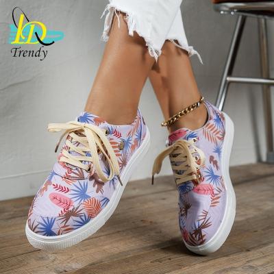 China Big size women's shoes new women's shoes designer print sports shoes luxury wholesale famous red bottom high top hot brand sneakers for sale