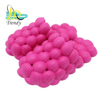 China Fashion Trend New Women's Unisex Bubbles Balls Slippers Bubble Slippers Household Massage Slippers Men Lychee Bubble Shoes Slippers For Women for sale