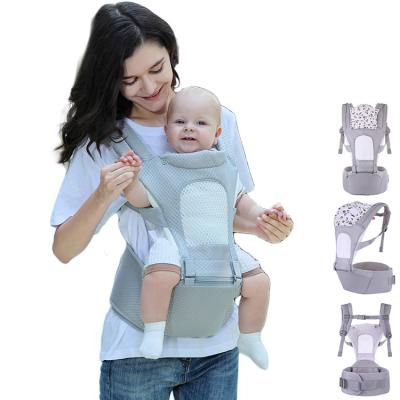 China Baby Carriers 2022 Newborn Baby Carrier Ergonomic Kangaroo Hip Carrier Seat 5-36M Baby Hipseat Backpack Design Kids Wrap Sling for sale