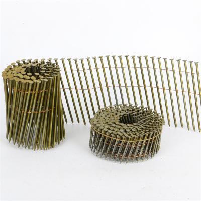 China Decoration saling twisted screw leg coil nails design for custom Europe supplier for sale