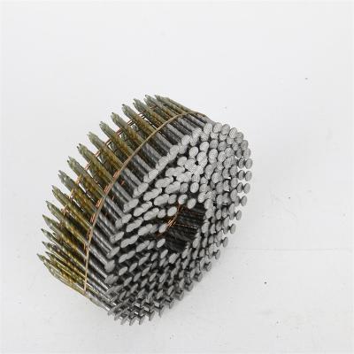 China Decoration 3 1/4 2.1mm diameter roofing nail for coil nail machine china welding factory for sale