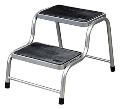 China Metal Anti Slip Caravan Double Step Caravan Stool Stainless Steel Caravan Step for sale