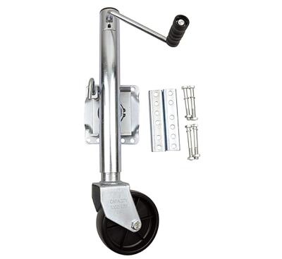 China High Quality 750 Pound Metal Spare Stabilizing Jack Jockey Wheel Travel Trailer for sale