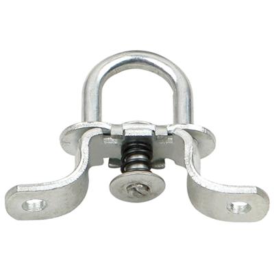 China Various Metal Factory Manufacture Trailer Latch Steel Silver Medium Hook for sale