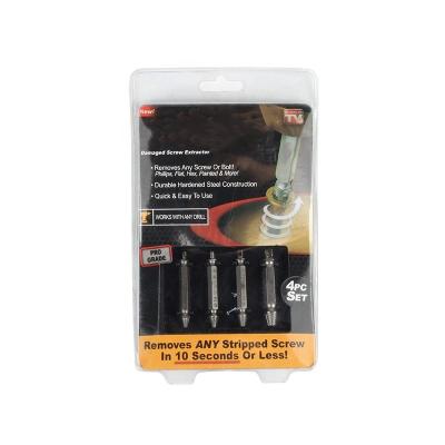 China For Removing Damaged Screws Speeyd High Carbon Steel Broken Bolt And Damaged Screw Extractor And Remover Set With Vertical Bubble Shell Packing for sale