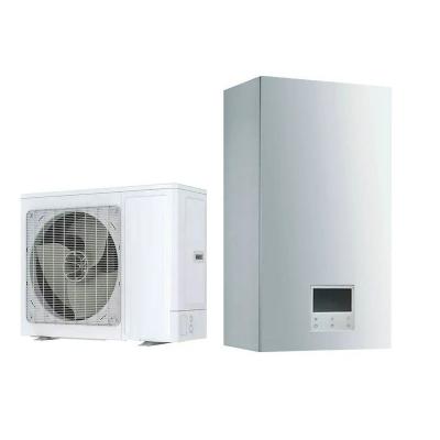 China Outdoor 12KW 18KW 220V Split Heat Pump EVI DC Inverter ERP A++ WIFI Mini Function Air Conditioner And Ductless Split Heat Pump for sale