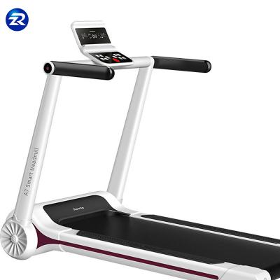 China Foldable White Gym Folding Electric tredmill Running Factory Professional Home Fitness Professional Walking High Quality Smart Treadmill for sale