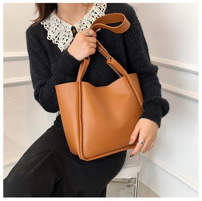 China Other Ladies Fashion Designers Luxury Custom Soft Pu Leather Women Shoulder Tote Bags for sale