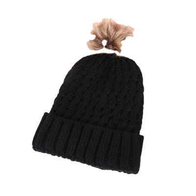 China JOINT Manufacturers for wholesale knitting knitting cap solid color creative wool hat outdoor warm wool cap for sale