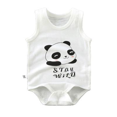 China Custom Made Triangle Baby Boy Rompers 100% Organic Cotton Baby Romper Soft Personalized Baby Rompers for sale