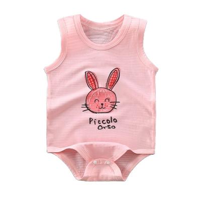 China New Type Soft Top Sale Baby Clothes Rompers Triangle Baby Cartoon Romper Newborn Infant Clothing for sale