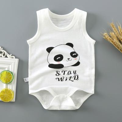 China Boys And Girls Soft Pure Cotton Overalls Kids Riding Suits Summer Triangle for sale