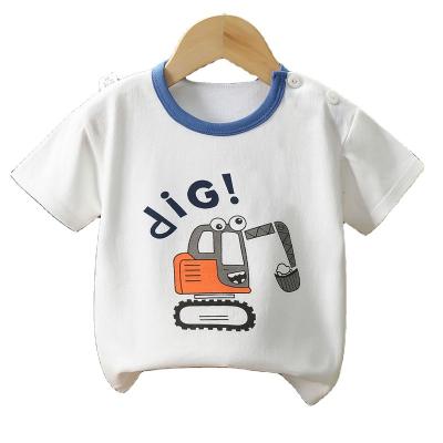 China Top Quality Anti-Shrink T-shirt China Cotton Kids Summer Short Sleeve Short Sleeve T-Shirt for sale