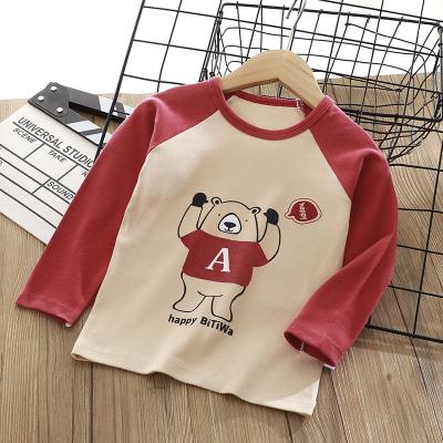 China High Quality 100% Cotton Children Kids Anti-Shrink Pajamas Set Long Sleeve Girls and Boys Sleepwear for sale