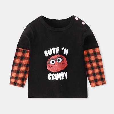 China OEM Anti-Shrink Fashion Unisex Cotton Long Sleeve Clothes Baby Cotton Clothes Clothing Bag Custom Sweater Set for sale