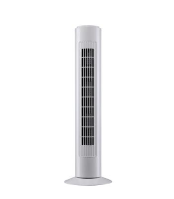 China 50W Outdoor Electric Bladeless Tower Fan With Wide Angle 3 Speed ​​Control for sale