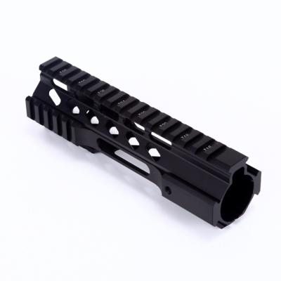 China AR Aircraft T6 6061 7 Inches Heavy Duty Handguard AR15 Carbine M-LOK Style Shark Aluminum Alloy T6061 Aluminum for sale