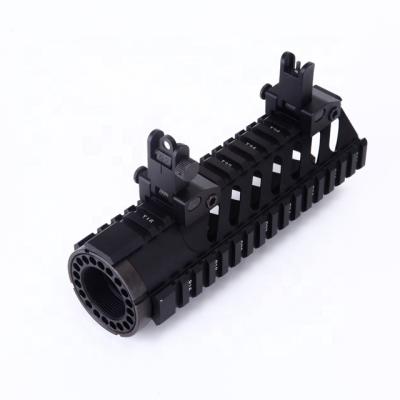 China Outdoor sports AR front and rear sight flip-up aluminum for sale