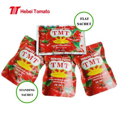 China Foods Cooking Factory Price Automation Production Of Concentrated Ketchup Tomato Sauce Paste With Sachet Packing for sale