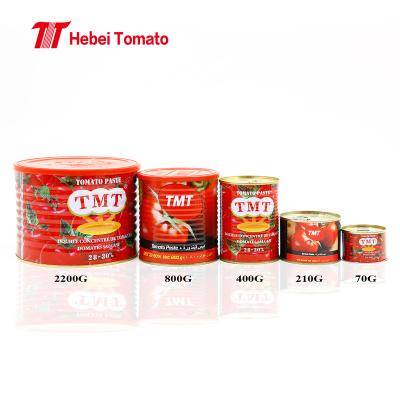 China Wholesale Natural Tomato Sauce Sauce Canned 70 210 400 800 2200g Ketchup Sour Tin Sweet Bulk Packaging Pure Color 70 210 400 800 2200g for sale