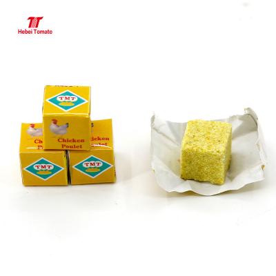 China Dry Kosher Instant Chicken Seasoning Chicken Beef Soup Bouillon Cubes with Rich Aroma for sale