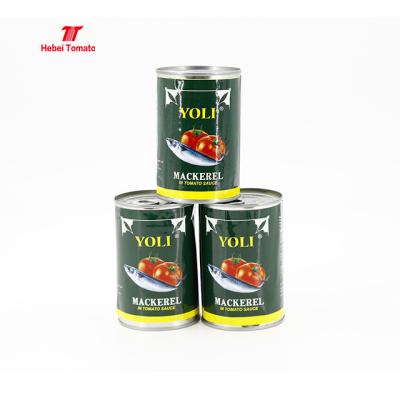 China HO 425g*24tins/ctn Canned Paper Label Canned Sardine Fish In Tomato Sauce for sale